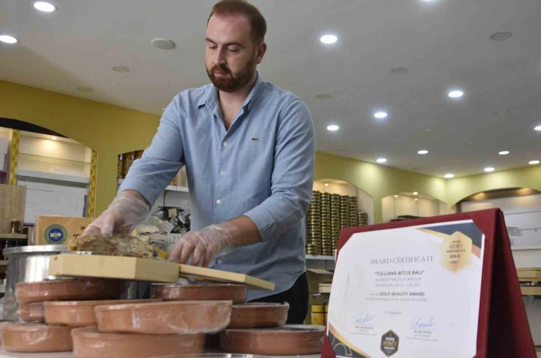 Bitlis balı uluslararası yarışmada 4’üncü kez zirvede