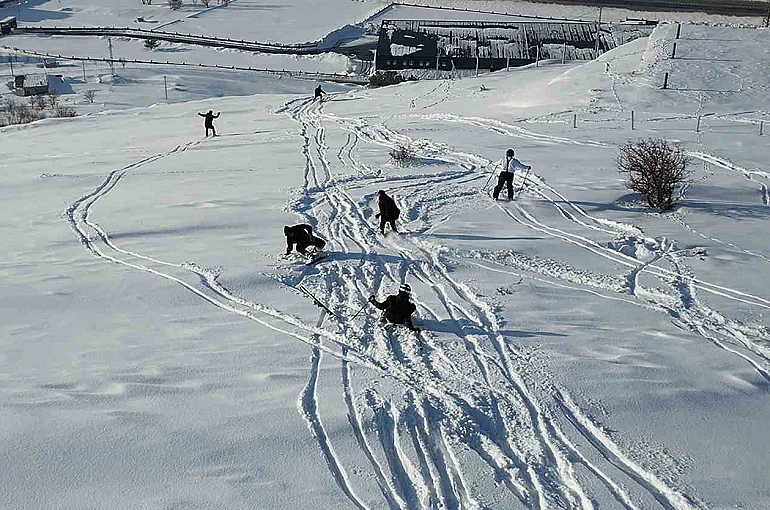 Bitlis’te adrenalin tutkusu tehlikeye davetiye çıkardı 