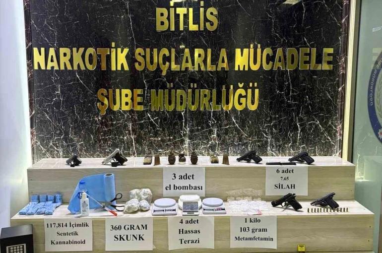 Bitlis’teki narkotik operasyonunda 27 kişi tutuklandı 