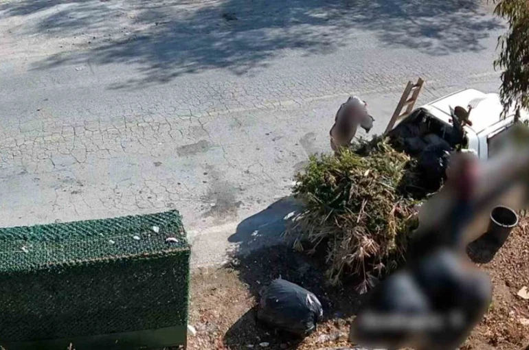 Bodrum’da çevreyi kirletenler belediye kamerasına yakalandı 