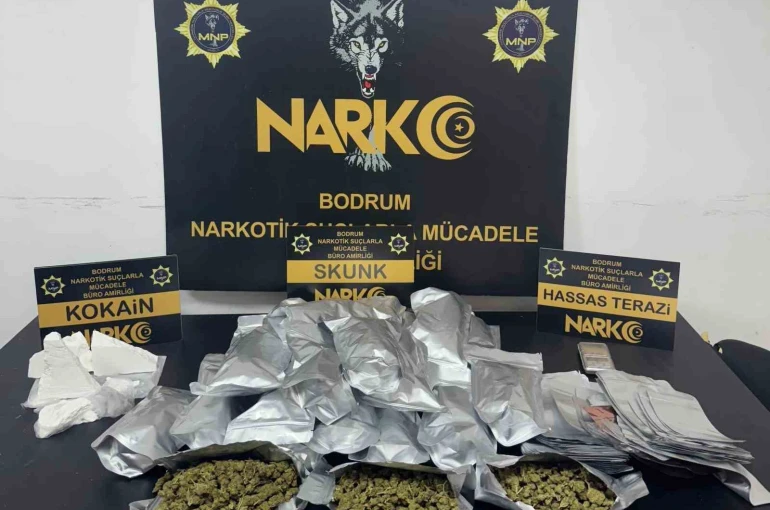 Bodrum’da uyuşturucu operasyonu: "3 sanığa 22 yıl 6 ay hapis"