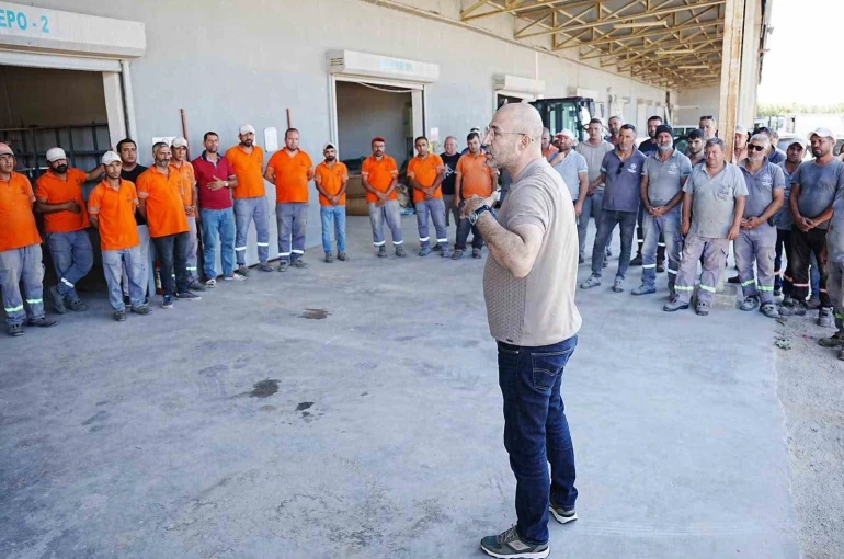 Bölgede etkili olan çöl sıcakları nedeniyle mesai saatleri değiştirildi 