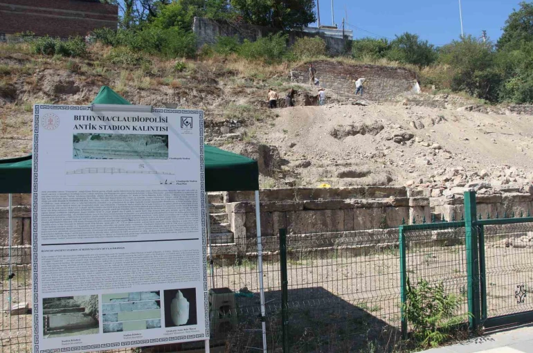 Bolu Antik Stadion’da kazı çalışmaları başladı 
