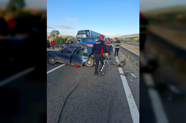 Bolu’da feci kaza: 2 ölü, 2 yaralı 