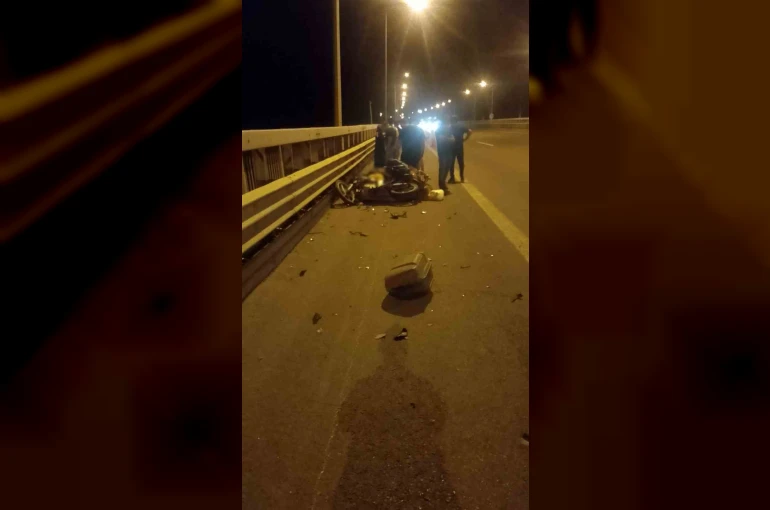 Bolu’da kamyona arkadan çarpan motosikletin sürücüsü hayatını kaybetti 