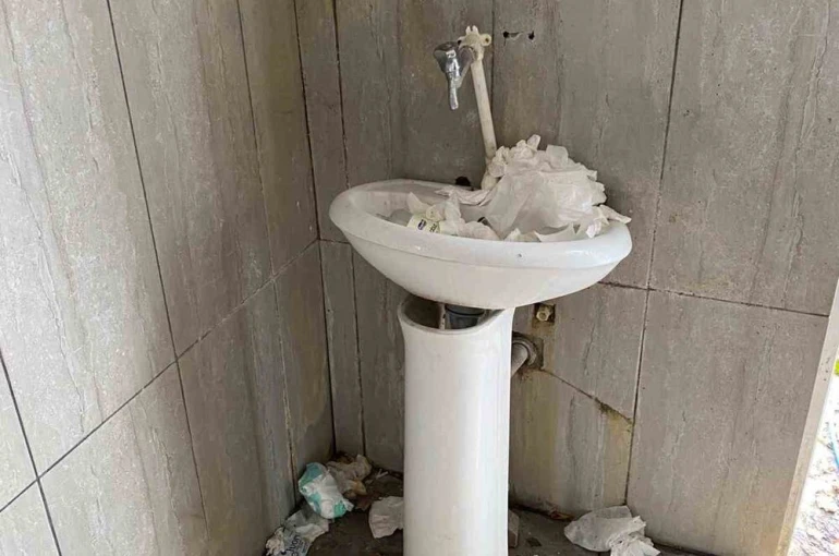 Bolu’da türbede tepki çeken görüntüler 