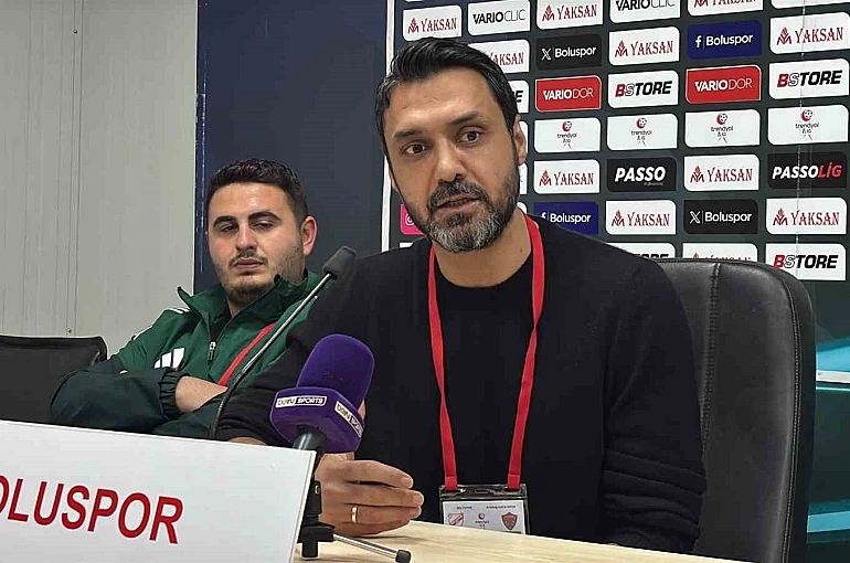 Boluspor-Hatayspor maçının ardından 