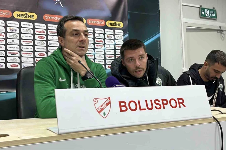 Boluspor - Serikspor maçının ardından 