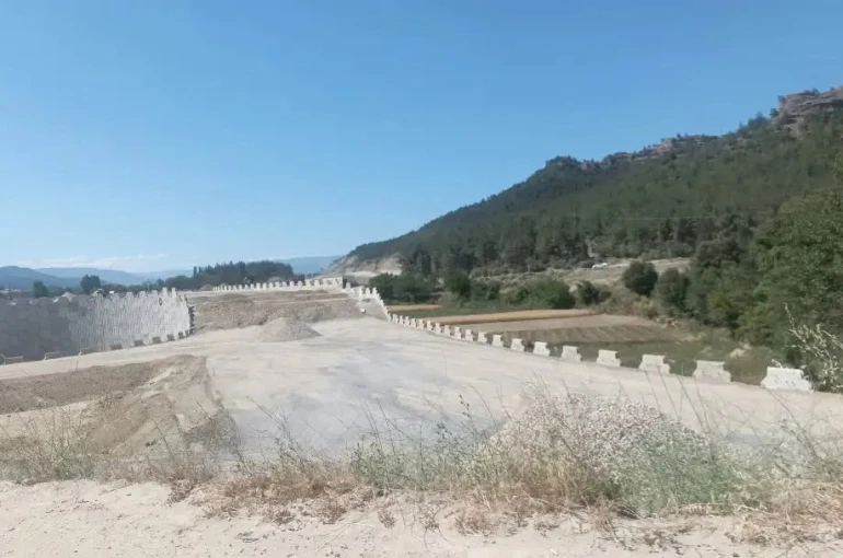 Boyabat çevre yolu çalışmaları 