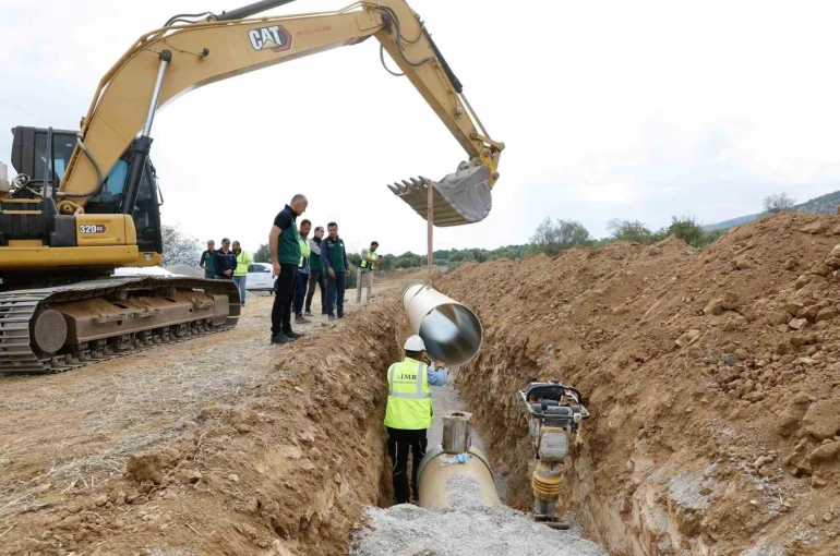 Bozdoğan’da 46 bin dekar arazi sulanacak 