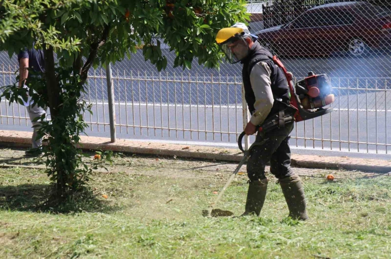 Bozdoğan’da çevre düzenleme çalışmaları sürüyor 