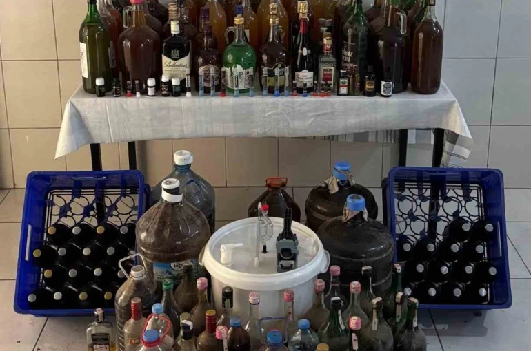 Bozdoğan’da kaçak alkol operasyonu 