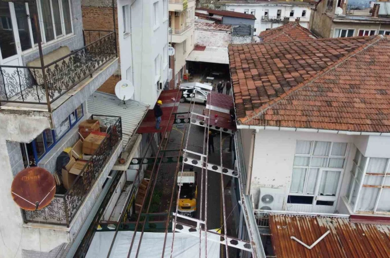 Bozdoğan’da Simit Pazarı Sokağı yenileniyor 