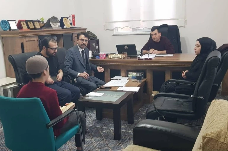 Bozkır’da Kuran Kursu öğrencilerinin eğitim durumu incelendi