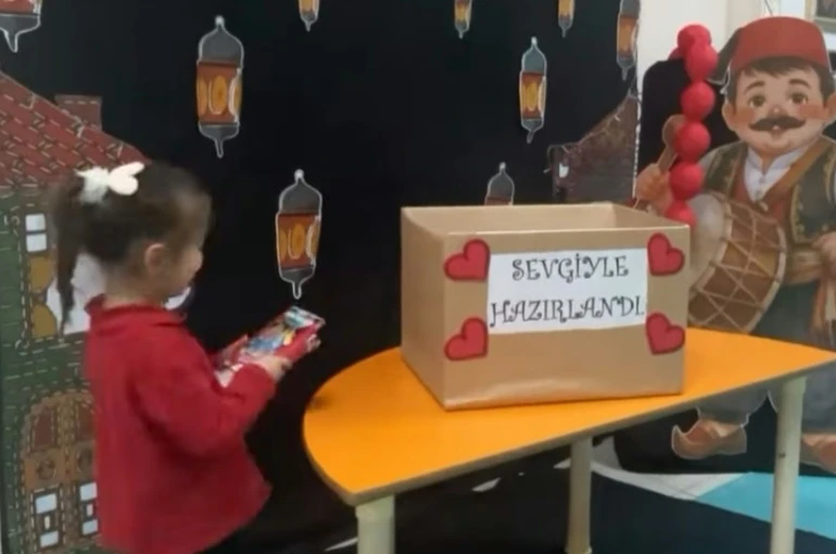 Bozkır’da minik öğrencilerden anlamlı dayanışma 
