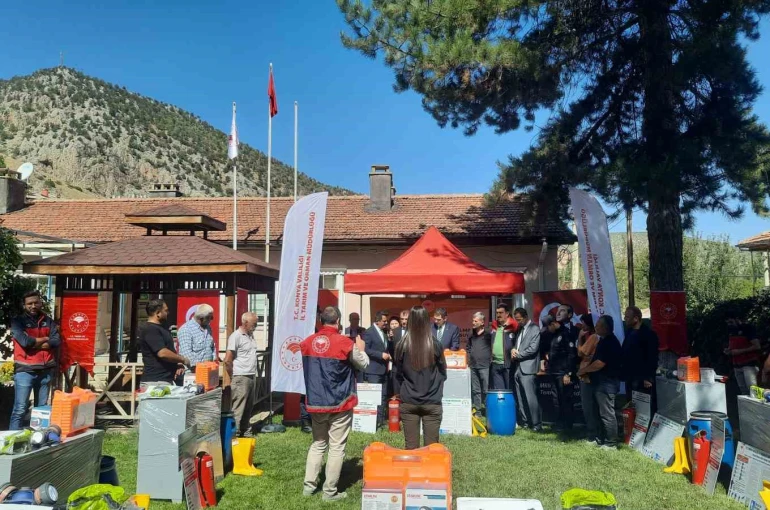 Bozkır’ın elması iyi tarım uygulamaları ile taçlanıyor 