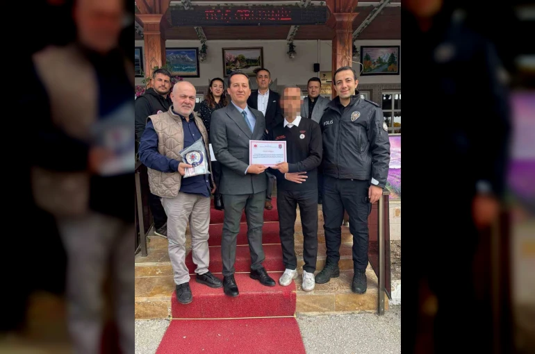 Bozüyük Açık Ceza Evi’ndeki hükümlüden örnek davranış