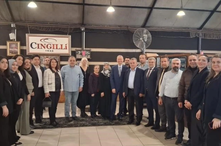 Bozüyük’te BORSAB Müdürü Cemal Geren’e veda 