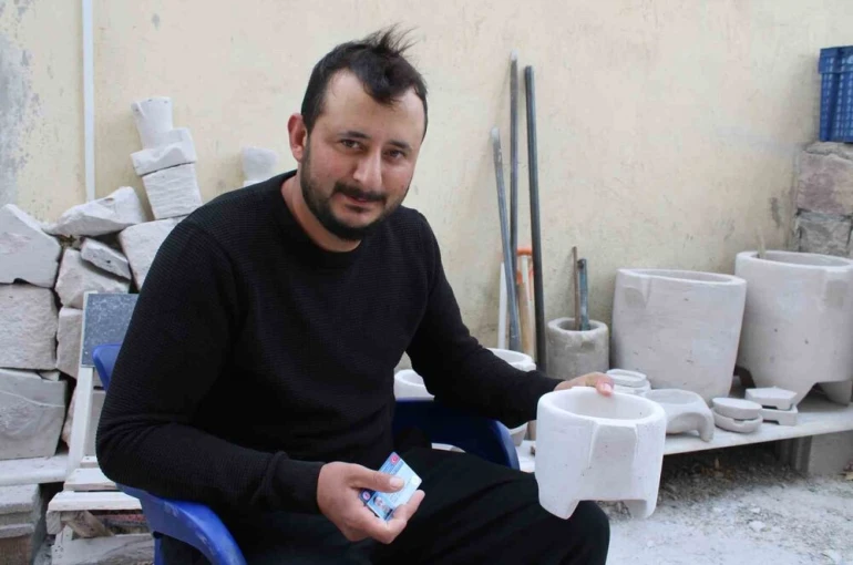 Bu taş sadece Kayseri’de çıkıyor 