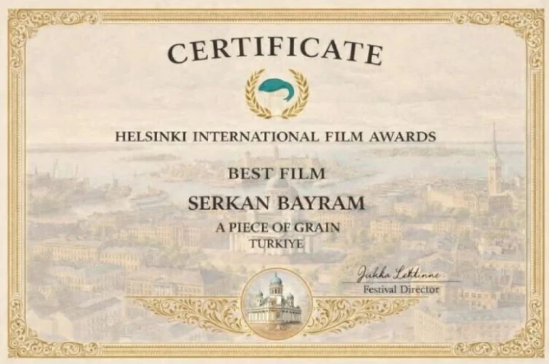 ‘Buğday Tanesi’ne Helsinki Film Festivali’nde ‘En İyi Film’ ödülü 