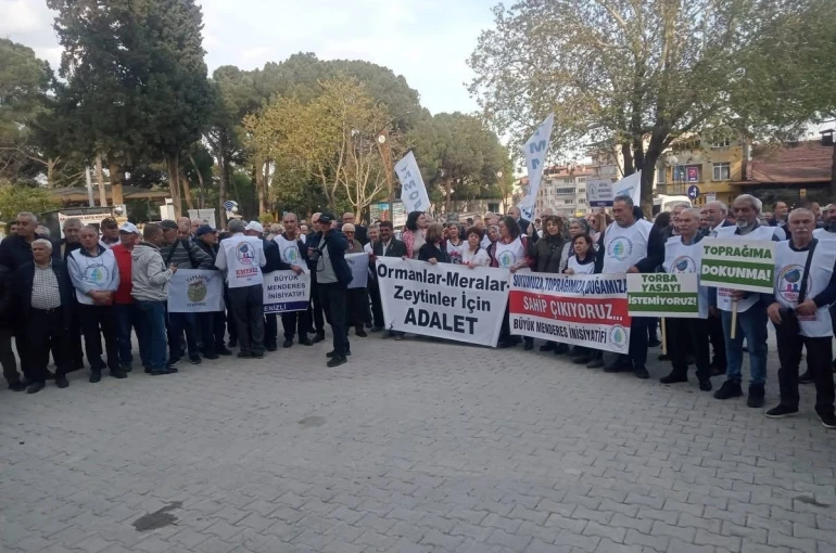 Buldan’da maden arama çalışmalarına protesto 