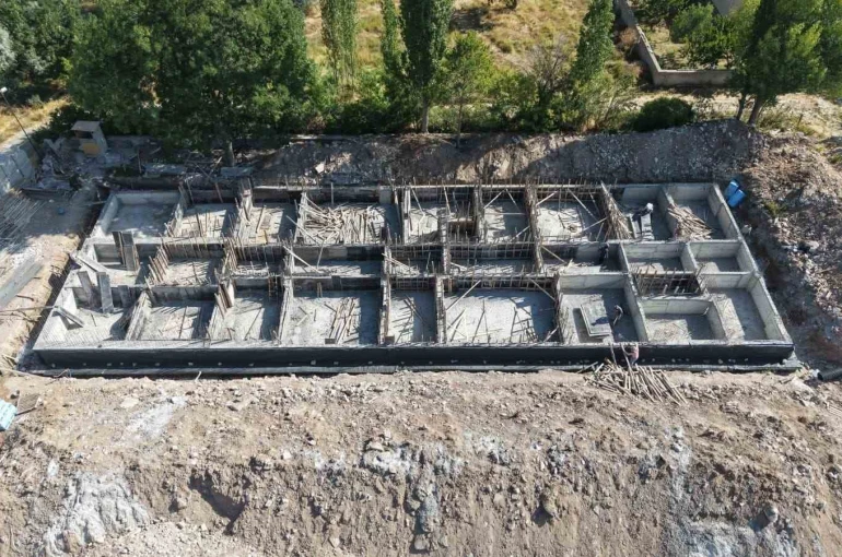 Bünyan’da hükümet konağı yapım çalışmaları sürüyor