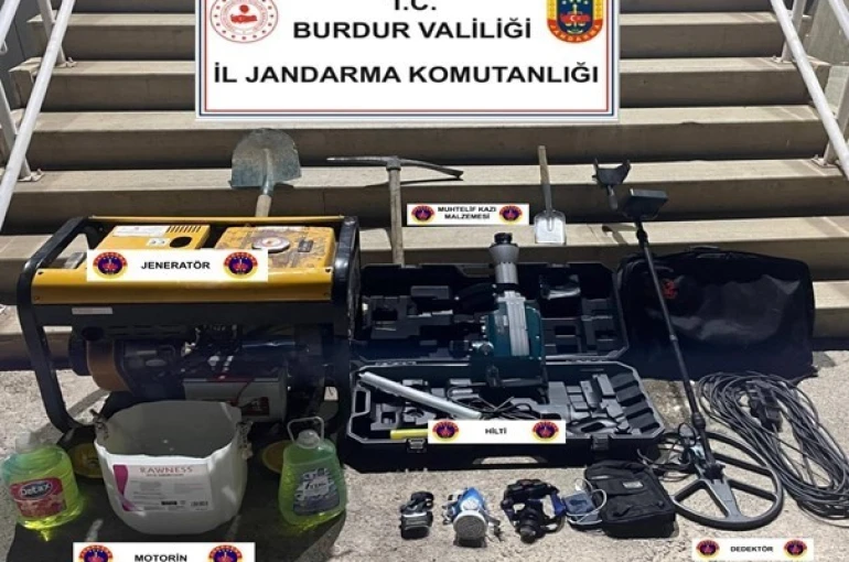 Burdur’da kaçakçılık operasyonunda 7 gözaltı 