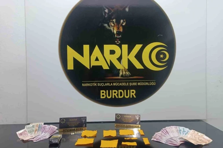 Burdur’da uyuşturucu operasyonu: 1 tutuklama 