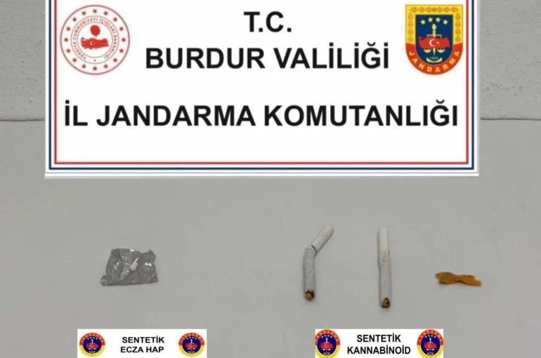 Burdur’da uyuşturucu operasyonu: 4 gözaltı 