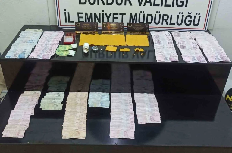 Burdur’da uyuşturucu operasyonuna 1 tutuklama 