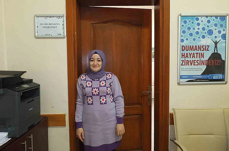 Burhaniye’de Sigara Bırakma Polikliniği ilgi gördü 