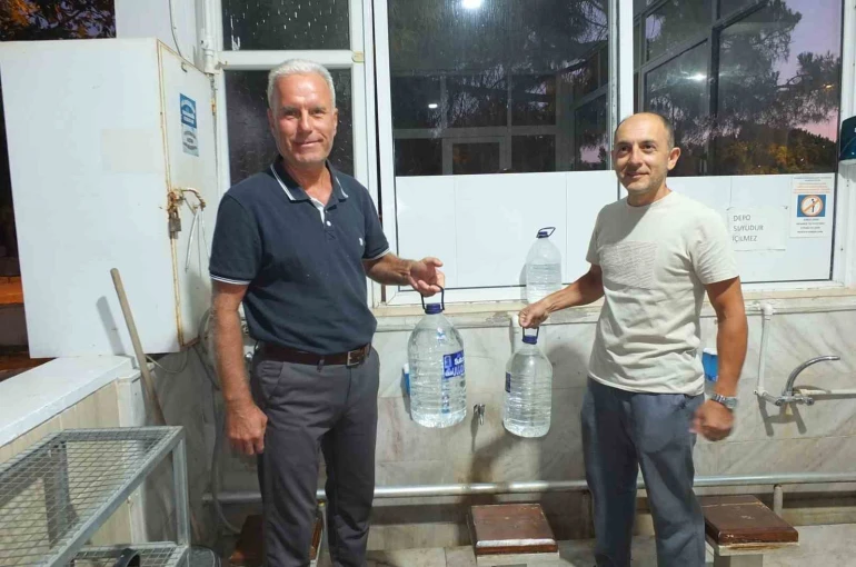 Burhaniye’de su sıkıntısı bezdirdi 