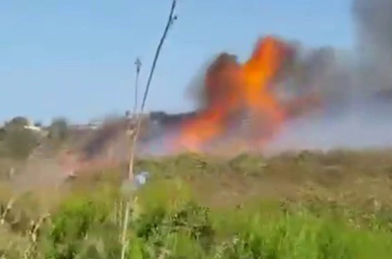 Bursa’da çalılık alanda yangın 