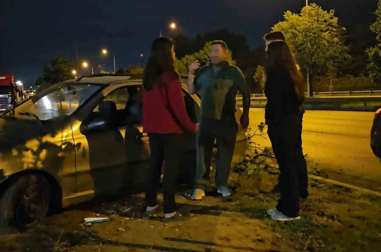 Bursa’da kaza sonrası suç düellosu: "Ben sürüyordum he? Vay be" 