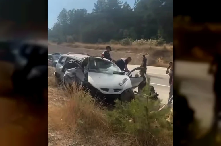 Bursa’da takla atan araçtaki çift yaşamını yitirdi