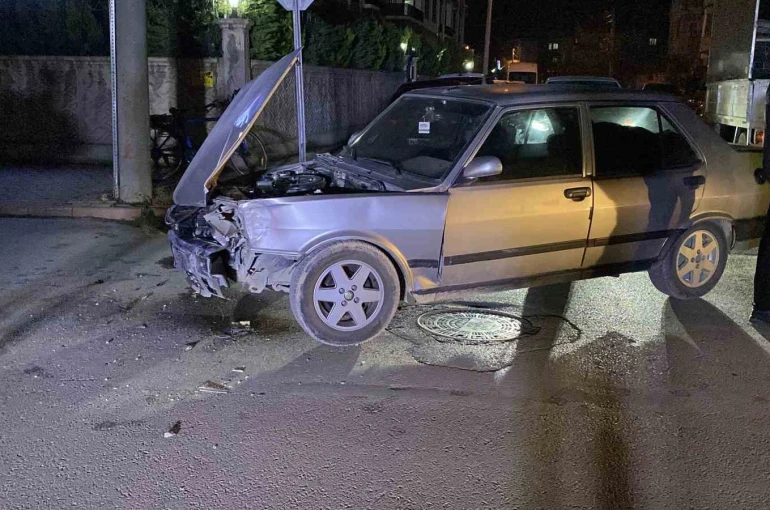 Bursa’da trafik kazası: 1 yaralı