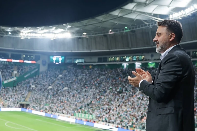 Bursaspor taraftarına otobüs ve dev ekran müjdesi