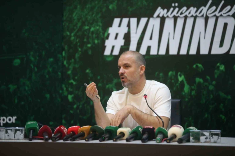 Bursaspor Teknik Direktörü Mustafa Er, transfer takvimini açıkladı 