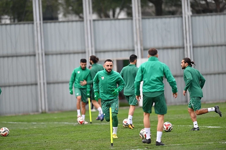 Bursaspor’da Kırklarelispor mesaisi sürüyor 