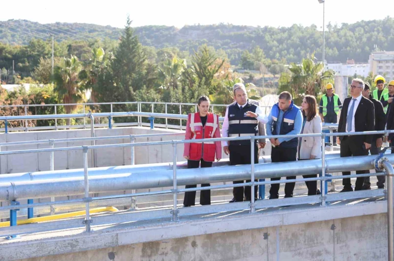 Büşra Özdemir: "Konaklı Atıksu Arıtma Tesisi’nin Alanya’ya uzun yıllar güvenle hizmet edecek bir kapasiteye gelecek" 