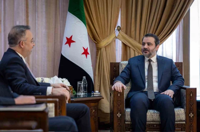 Büyükelçi Yılmaz, Suriye Dışişleri Bakanı Şeybani ile bir araya geldi
