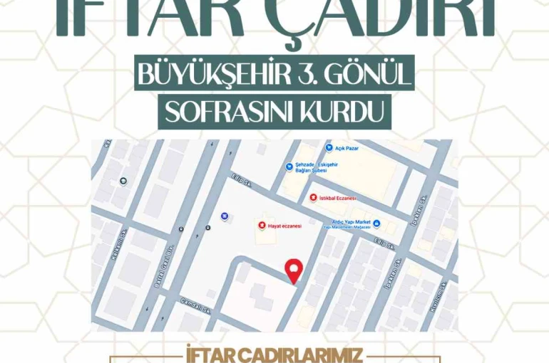 Büyükşehir, 3’üncü gönül sofrasını Eskişehir Bağlarına kurdu 