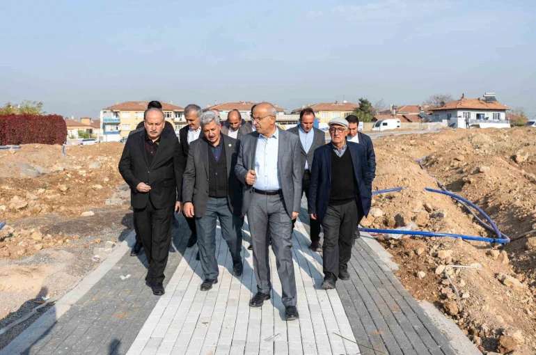 Büyükşehir Belediyesi’nden Başharık’ın çehresini değiştirecek proje 