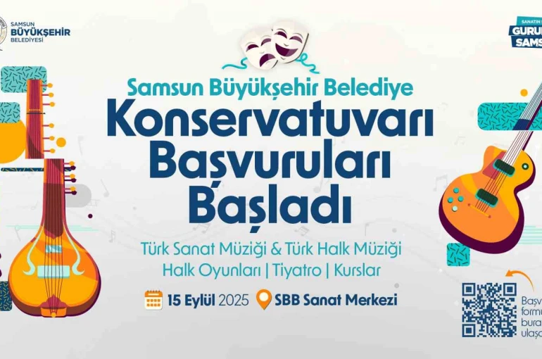 Büyükşehir Belediyesi’nin konservatuvar başvuruları başladı 