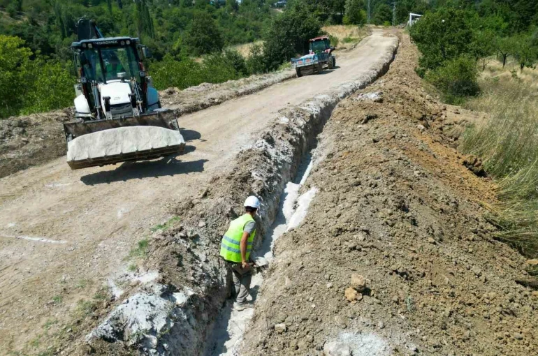 Büyükşehir, Gemlik’te sulama tesisini kısa sürede yüzde 80’e ulaştırdı