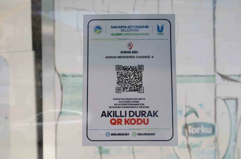 Büyükşehir QR Akıllı Durak Sistemini hayata geçiriyor 