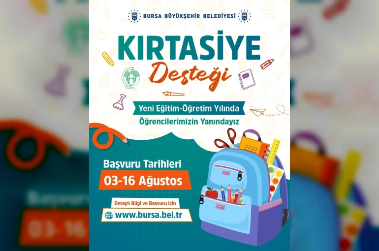 Büyükşehir’den öğrencilere kırtasiye desteği
