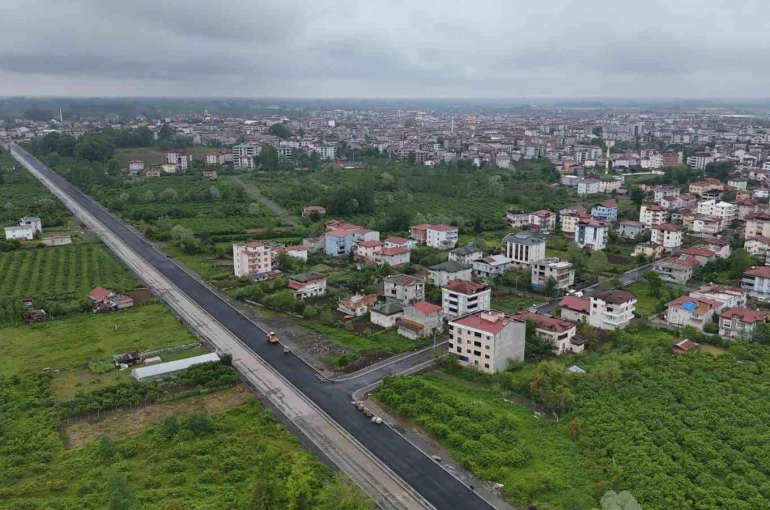 Büyükşehir’den Terme’nin ulaşım altyapısına güçlü katkı 