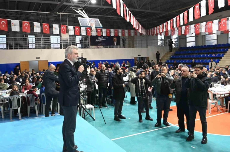 Büyükşehir’in gönül sofrası Türkoğlu’nda kuruldu 