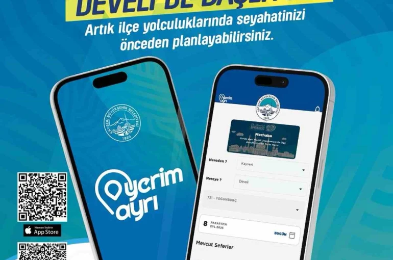 Büyükşehir’in konforlu ulaşım uygulaması ’yerim ayrı’ şimdi de Develi’de 